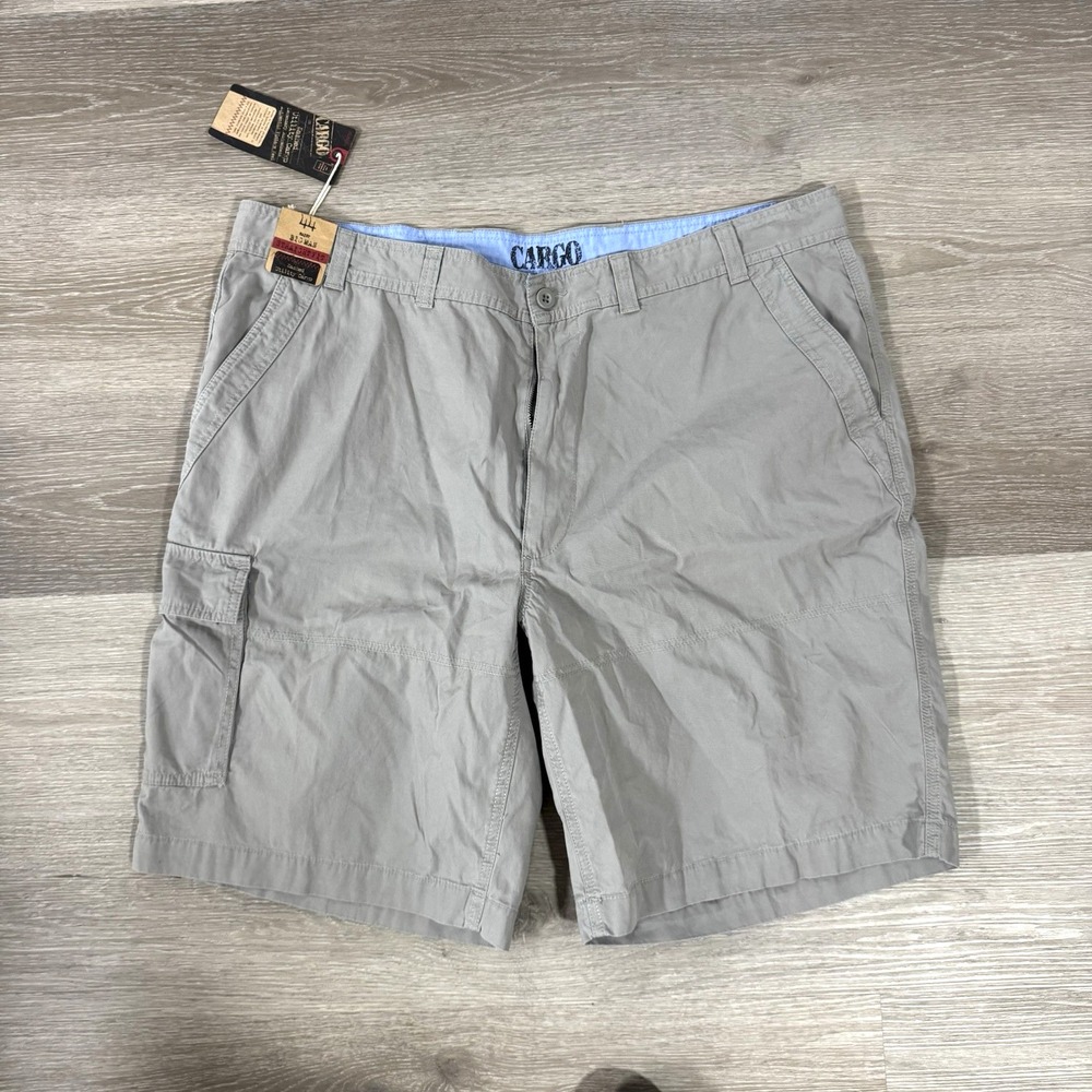 NWT Roundtree & Yorke Flat Front Casual Straight Utility Cargo Shorts Size 44
